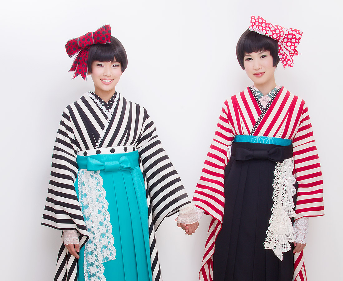 小学生袴はレトロモダンで可愛い袴がレンタルできます/それいゆ・全国発送