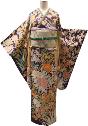 訪問着画像 訪問着レンタル おしゃれ可愛いレトロ訪問着 入学式 卒園式着物 それいゆ 人気訪問着 結婚式参列着物